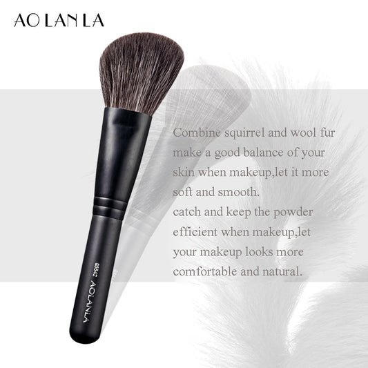 AOLANLA-ZHUMO Tilt Powder Brushes Portable Beauty Tool G5542 Single Pack